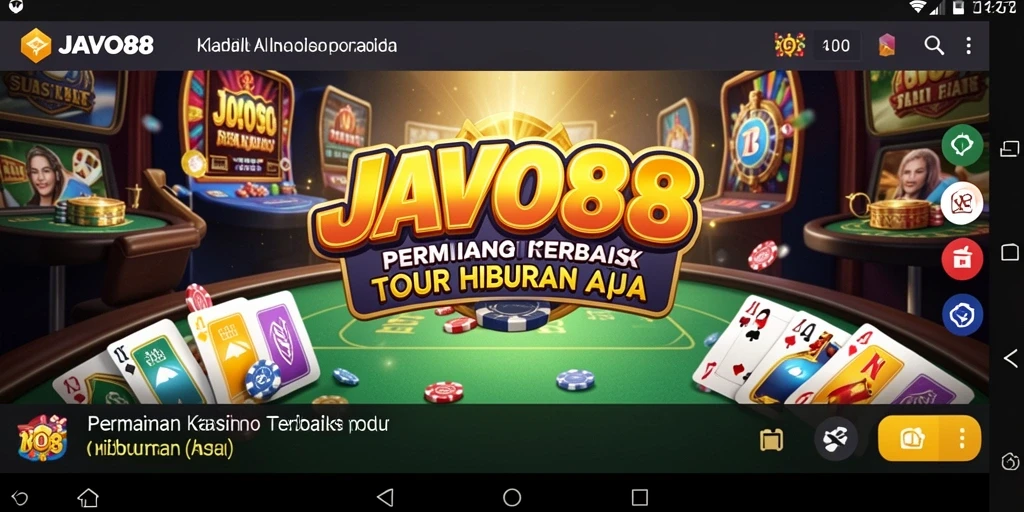 Tampilan gameplay JAVO88 yang menarik dan penuh aksi.