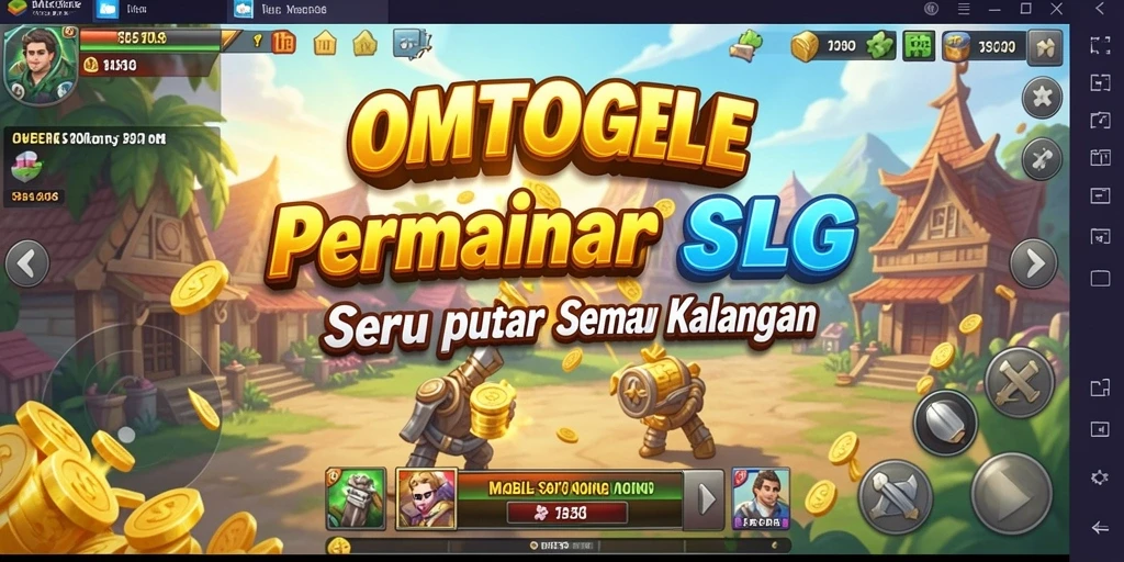 Tampilan utama OMTOGEL dengan gameplay strategis yang menarik.