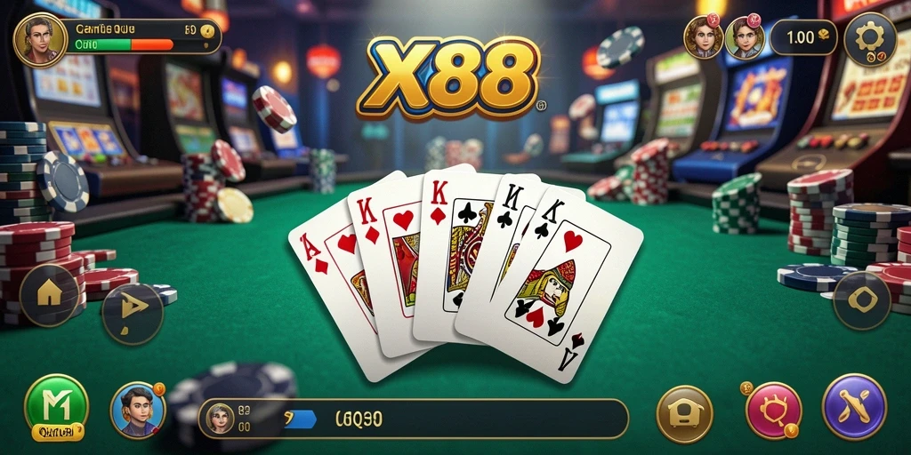 Tampilan gameplay seru dalam permainan QiuQiu.
